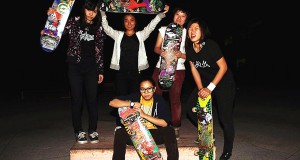 Chinese Girls skateboarding team – Psychos 国内滑板品牌 Psychos Skateboards 女滑手队伍