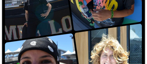 X GAME 洛杉矶 2012 女子街式滑板赛前热身图片