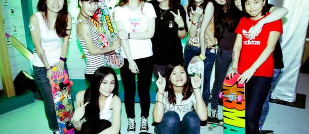 Girls in HongKong Converse Summer Party 板女们在香港匡威夏日派对