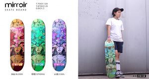 国内女滑手 – 杨柳青：中国女子自主滑板品牌 mirroir skateboards 发布